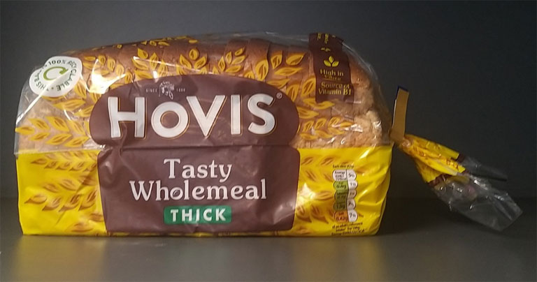 Hovis Tasty Wholemeal Thick 800g