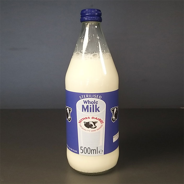 500ml Sterilised Whole Milk