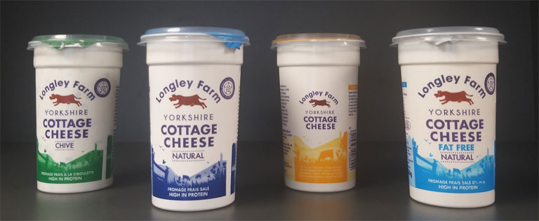 Longley Farm 250g cottage cheese